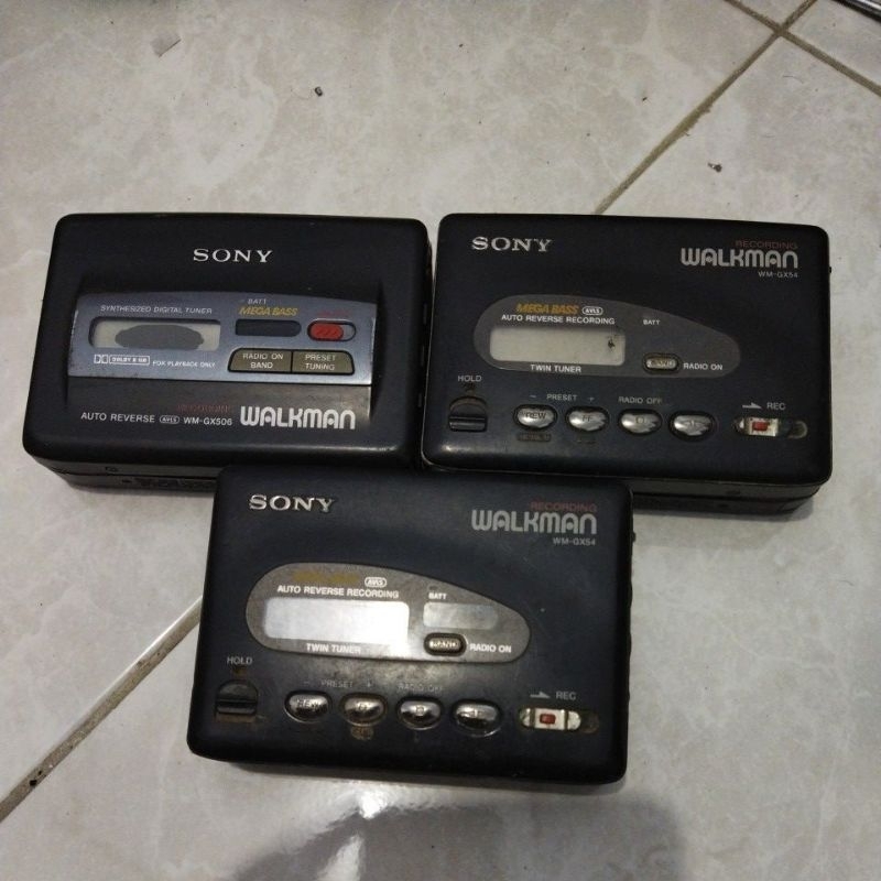 sony walkman wm-gx54, wm-gx54, wm-gx506