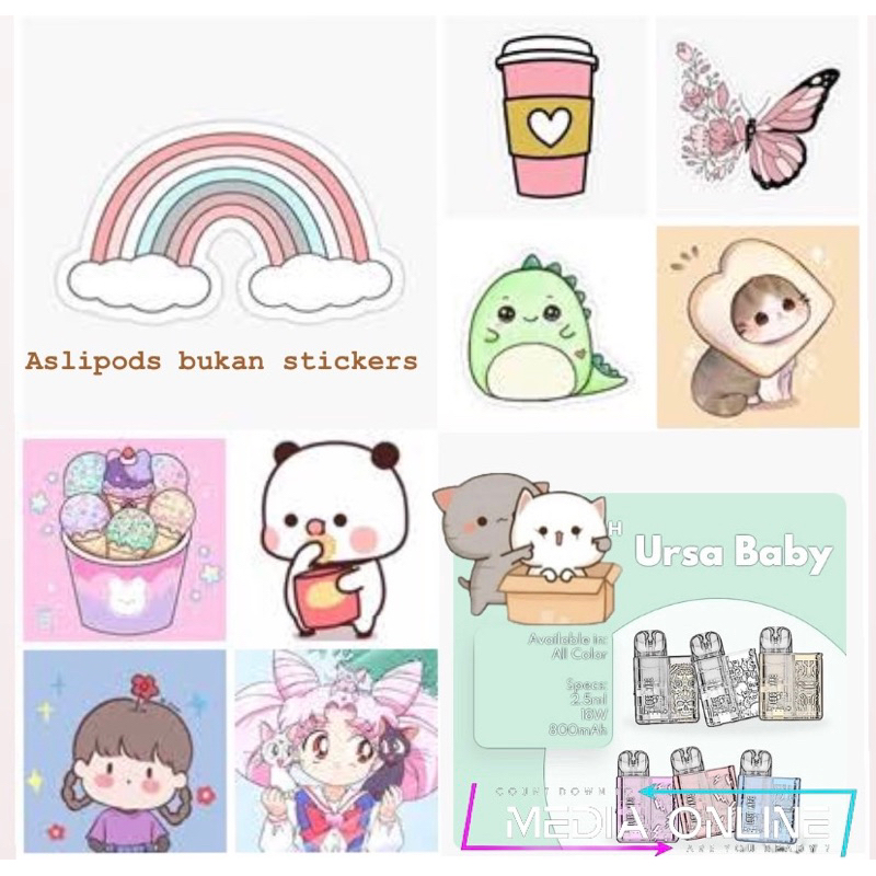 

Stickers tempel baby lucu/ Stickers tempel animasi terbaru