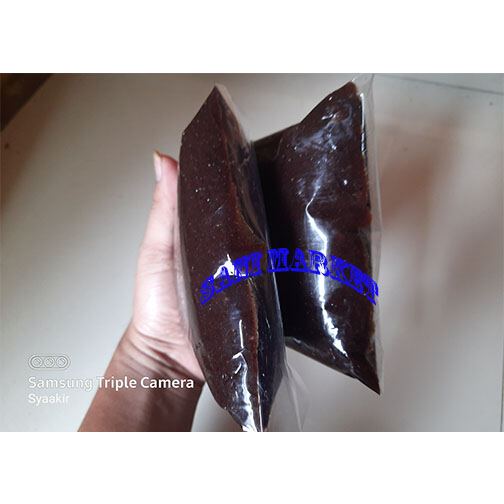 

2pcs dodol jenang ketan hitam Dodol legit khas bogor uk 1000 gram