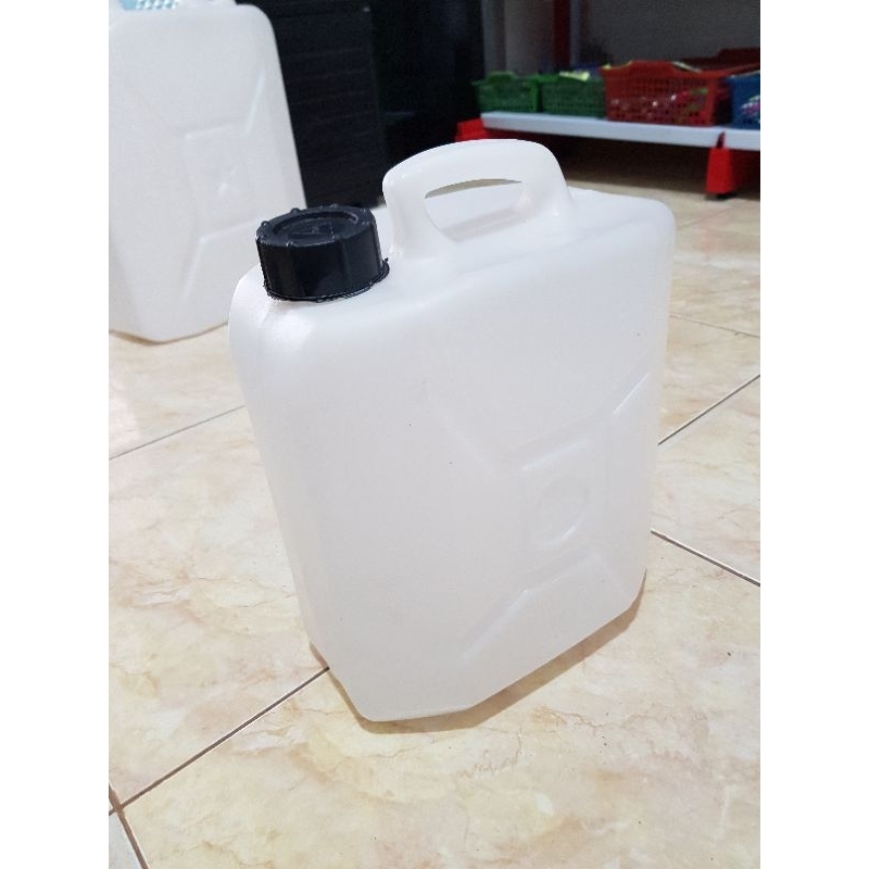 Jerigen 10 liter baru/Jerigen putih HDPE (BACA DESKRIPSI)