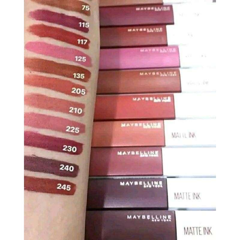 lipcream Maybelline superstay matte ink