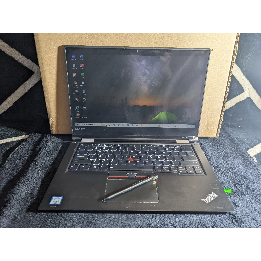Laptop Lenovo Thinkpad Yoga 370 Core i5 7200U Backlight SSD Murah