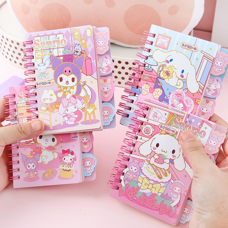 

GM - BUKU DIARY BINDER GLITTER SANRIO | BUKU CATATAN KECIL | MINI DIARY BINDER | MINI BINDER | BUKU TULIS KECIL | POCKET DIARY | NOTEBOOK