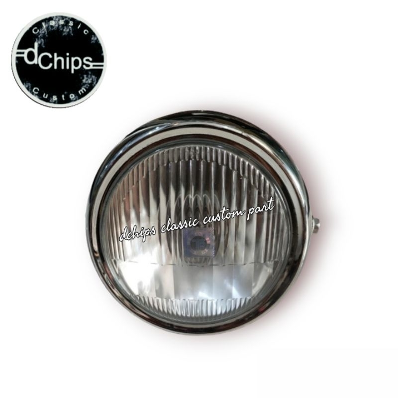 headlamp, lampu depan honda gl 100/gl 125 old pnp jialing kancil
