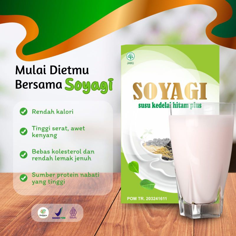 

Sayogi Susu kedelai Hitam plus herbal Susu diet, membantu menurunkan berat badan