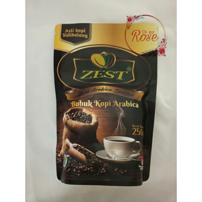 

KOPI ZEST SIDIKALANG ARABIKA 250 GR