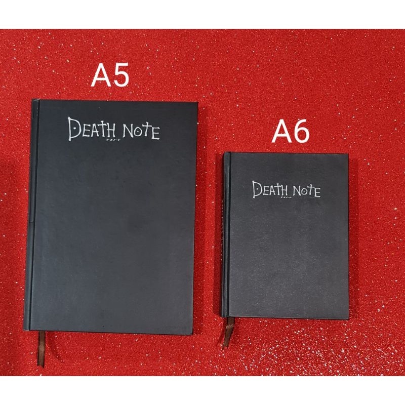 

POCKET BOOK/NOTE BOOK Hardcover DEATH NOTE A6 & A5 / Buku Tulis Catatan Notes