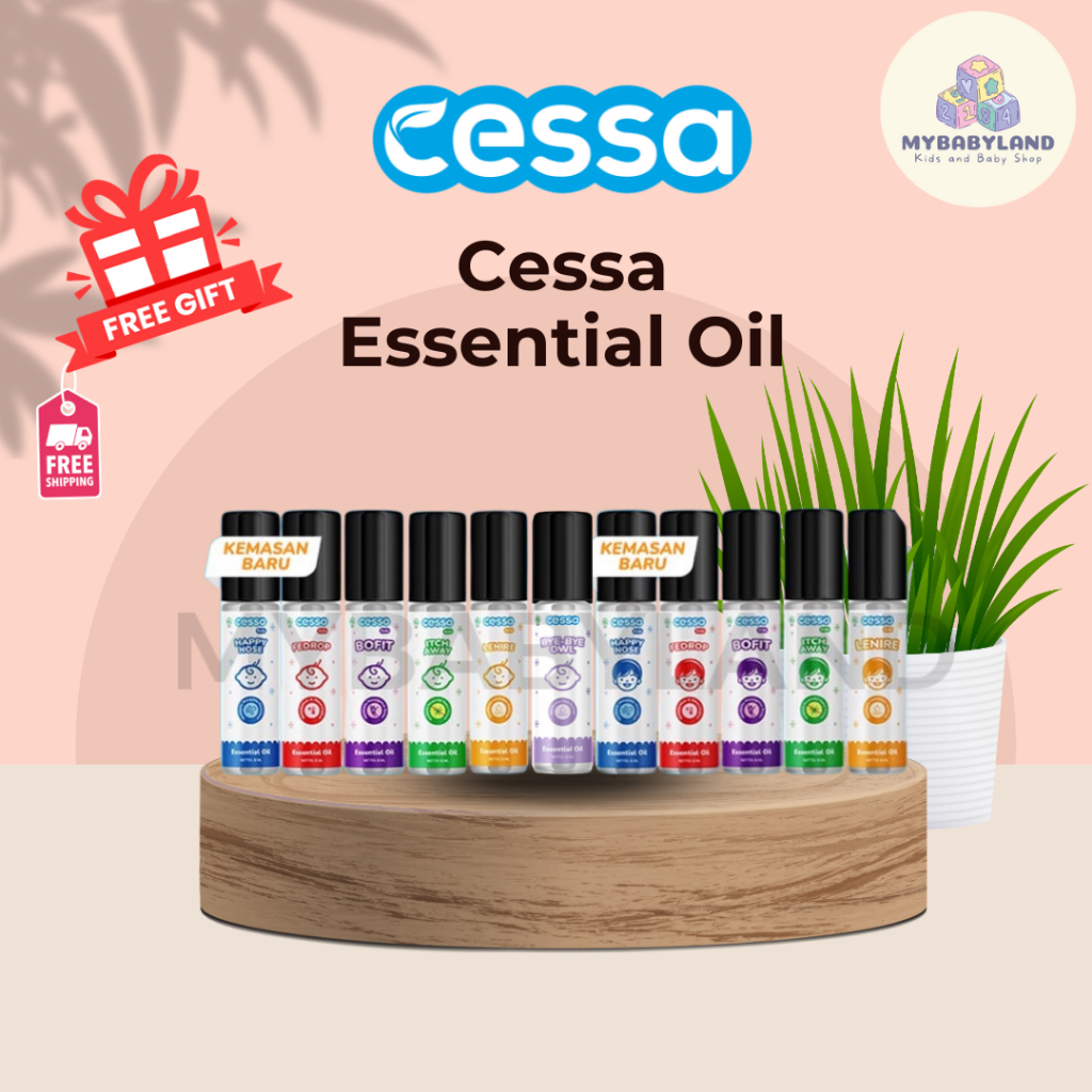 Cessa Essential Oil / Aromaterapi Bayi dan Anak - Pereda Batuk | Penurun Demam Obat Batuk Pilek Bayi