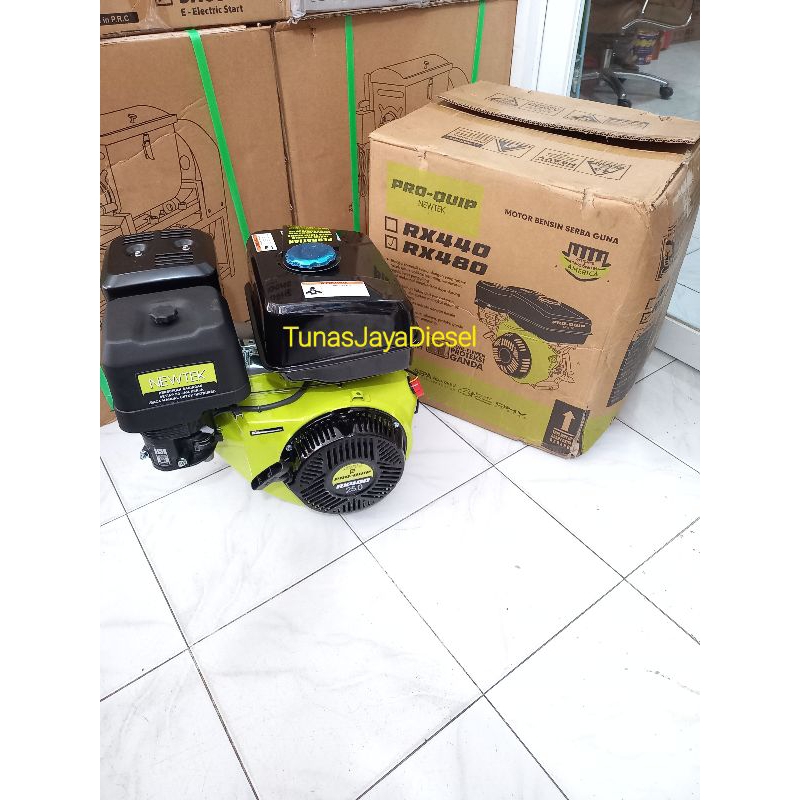 Mesin Penggerak 25Hp ( Bensin ) PRO-QUIP RX480L - Putaran Lambat