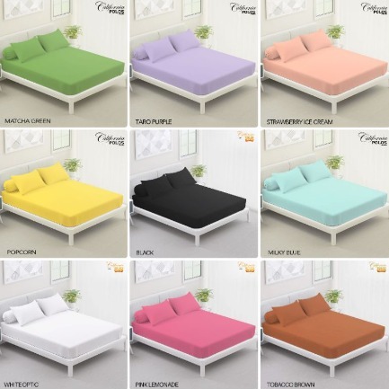 IJNC SEPRAI / SPREI POLOS CALIFORNIA 160x200 / CALIFORNIA POLOS EMBOSS