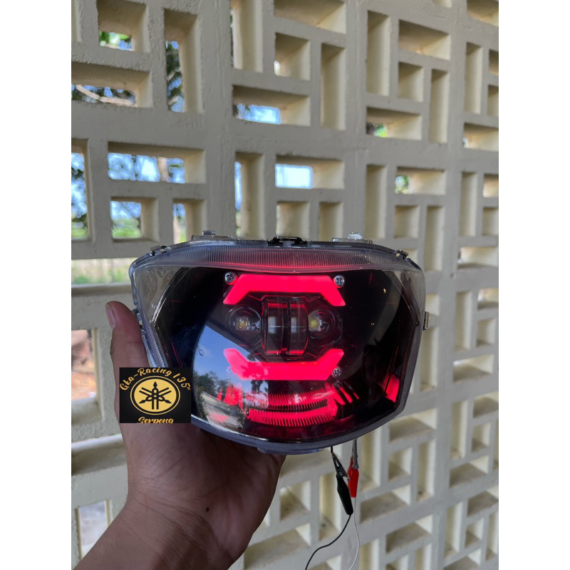 Lampu depan mio j led terbaru