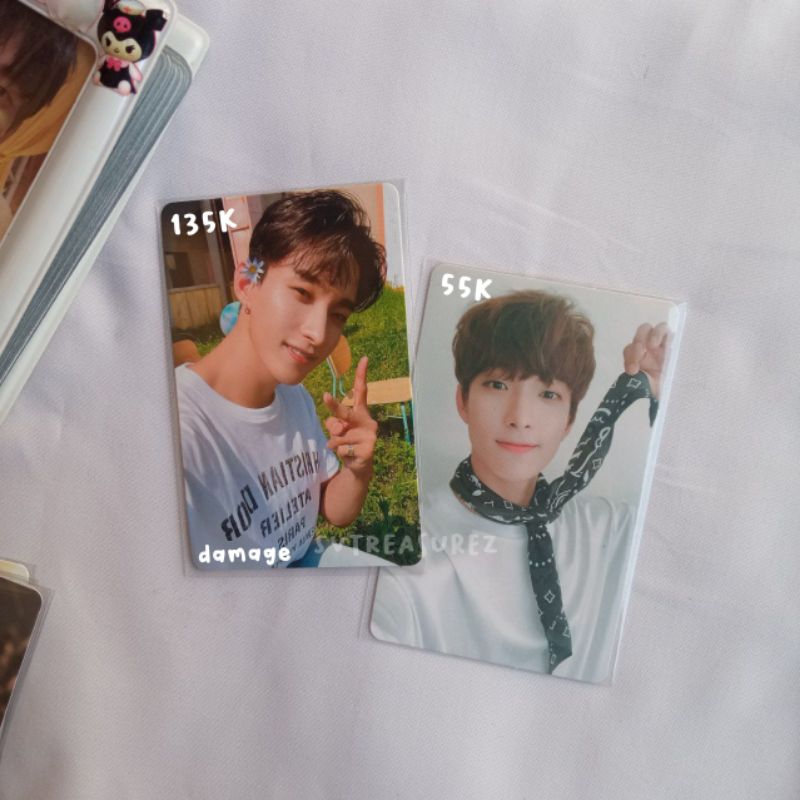 [ each ] photocard pc svt seventeen dk dokyeom yizhiyu yzy your choice yc a ver you made my day ymmd