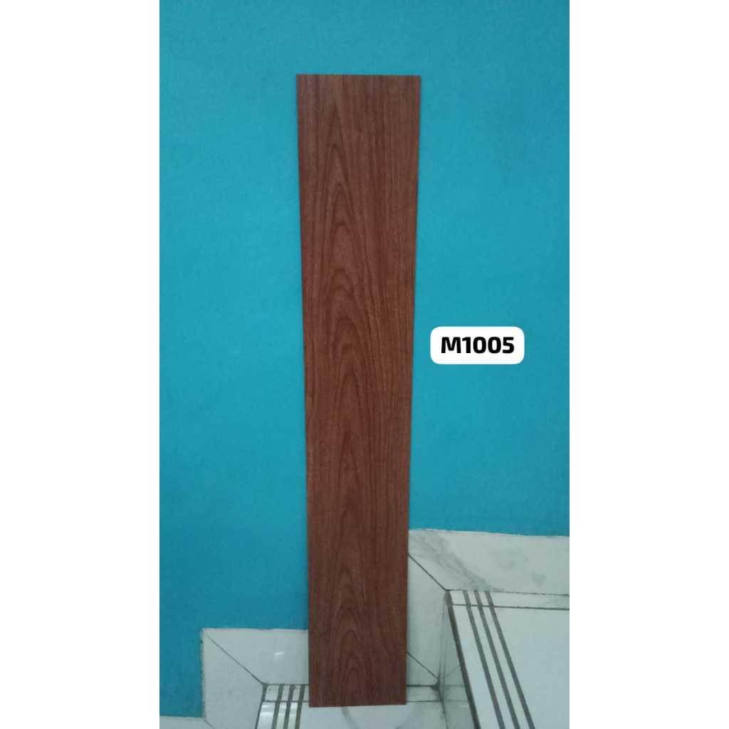 LANTAI VINYL (KODE-M) SPC FLOORING TEBAL 3 MM MOTIF KAYU BERKUALITAS