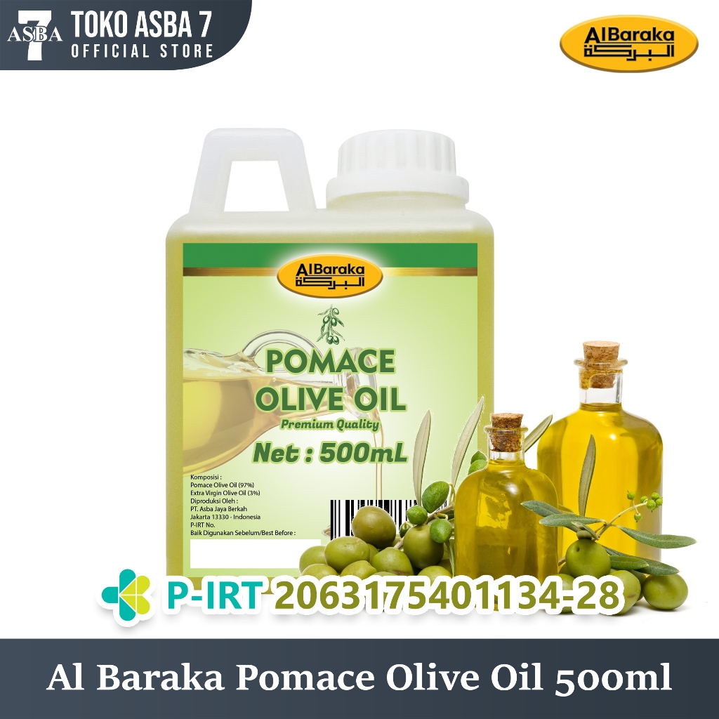

AL BARAKAH OLIVE OIL POMACE 500 ML