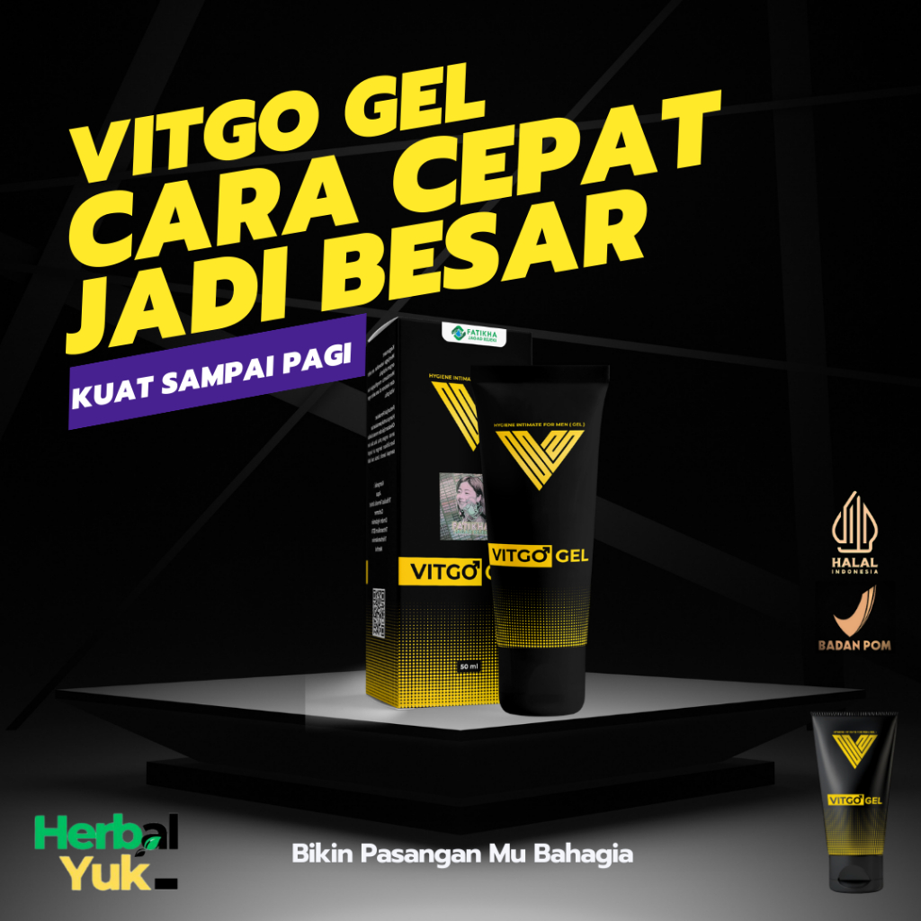 Vitgo Gel Pembesar Mr P Permanen Ampuh VitgoGel Vitgo Pembesar Pria Permanen Tanpa Efek Samping