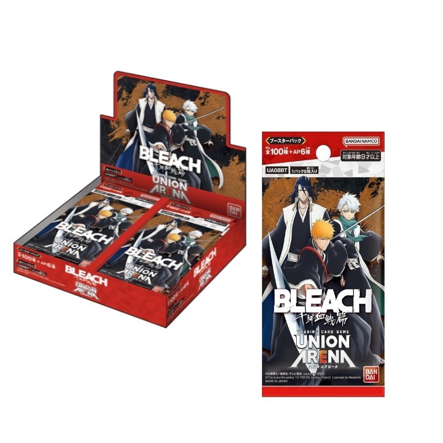 UNION ARENA Trading Card Game Booster Pack Bleach Sennen Kessen Bandai