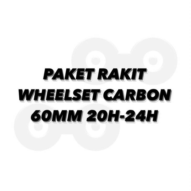 Paket Rakit Wheelset Wheel Set Torai Carbon T800 60mm 700c 20h 24h Ardently Low Flange Hub Aero Spok