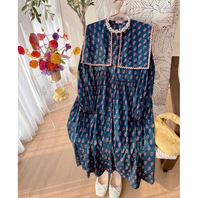 MIDI GANIA YOONA OLIVINE DAHLIA SELMA REINA ALMA KEZIAH PAISLEY BROWN DAISY GARDEN DREAMY PEACH SOFT