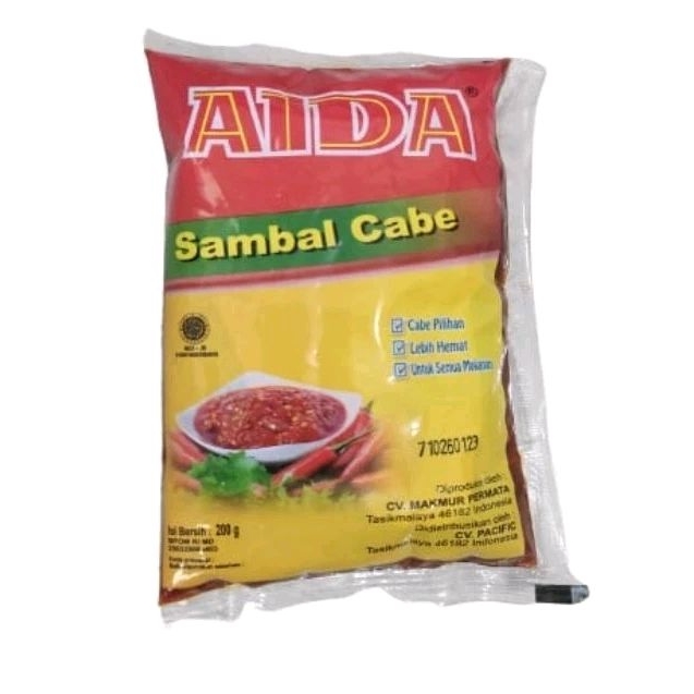 

Aida Sambel Cabe 200gram