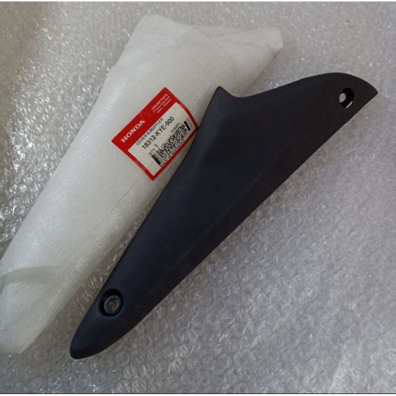 COVER PELINDUNG DEPAN KNALPOT KENALPOT HONDA MEGAPRO MAGA PRO MONO ORI AHM 18312-KYE-900