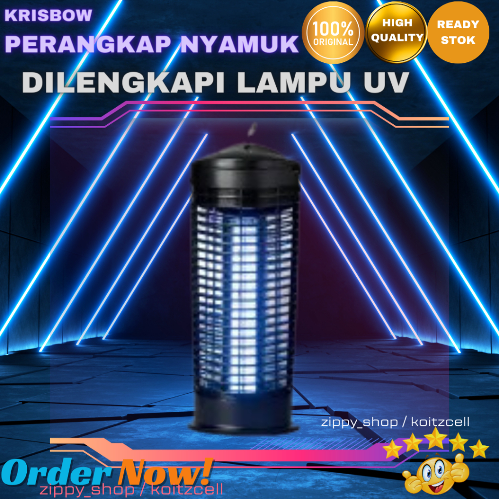 Krisbow Mosquito killer / Perangkap Nyamuk 11 watt / Lampu nyamuk