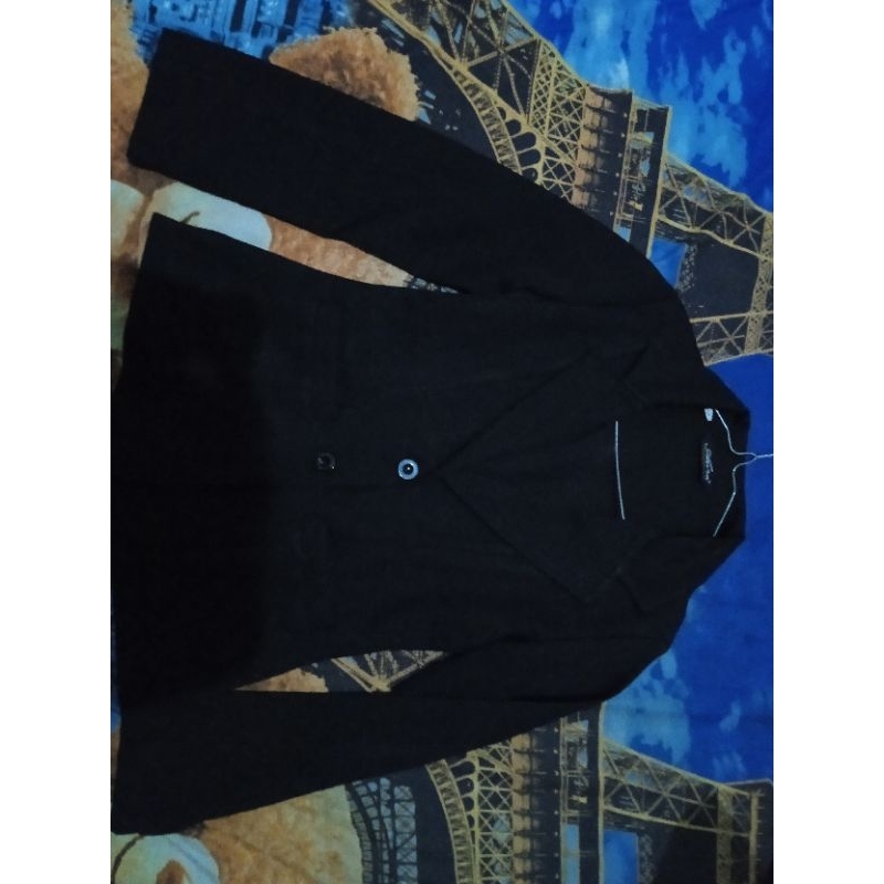 BLAZER WANITA HITAM PEKAT