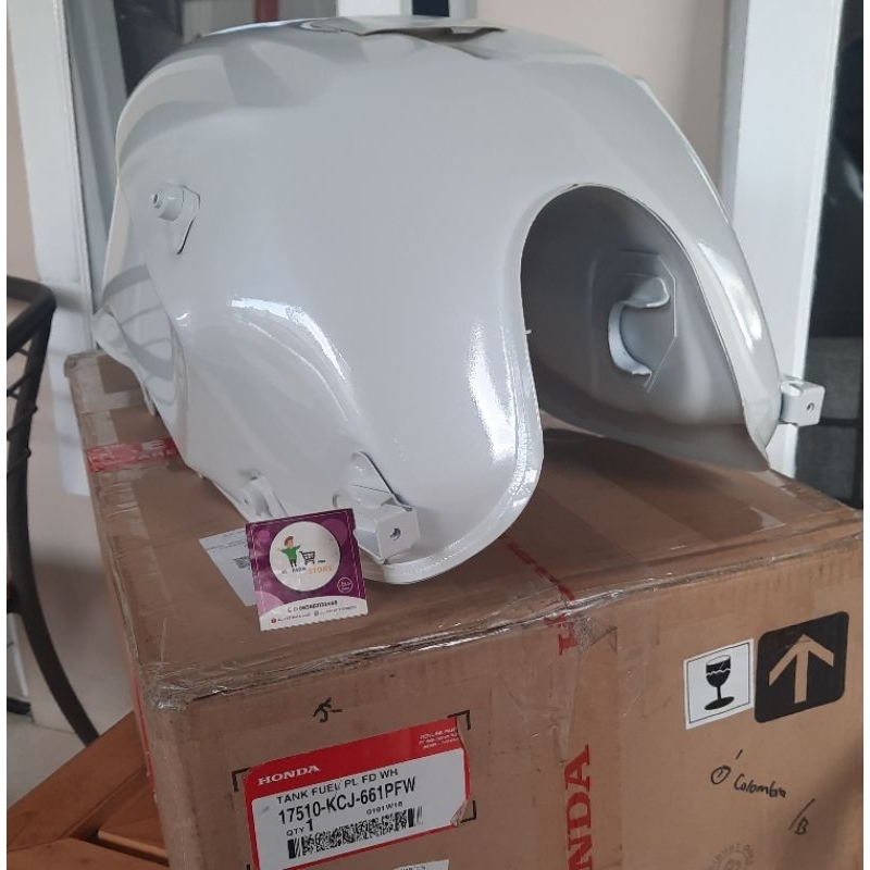 Tangki Tengki Honda Tiger Revo Pece Lampu 2 Putih Albino Original AHM 17510-KCJ-661PFW