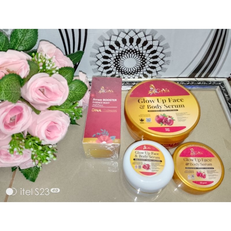BODY SERUM DNA SALMON/Griya beauty/tidak usah pakai scincare dobel-dobel Cukup Oles grya beauty Lang