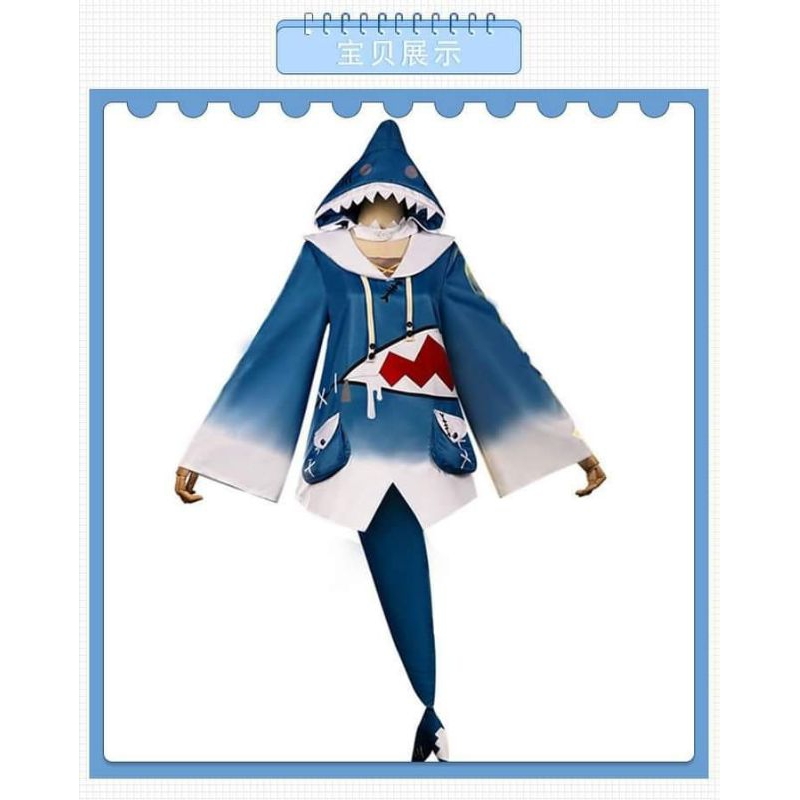 READY STOCK Gawr Gura Brand Mango William