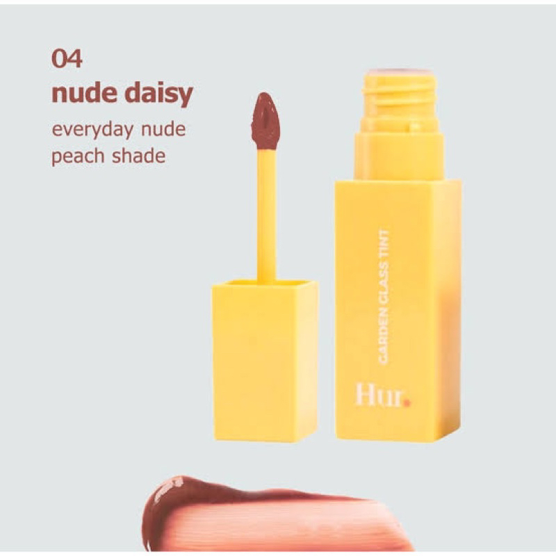 House of Hur Garden Glass Tint Nude Daisy Shade 04 - Lip tint