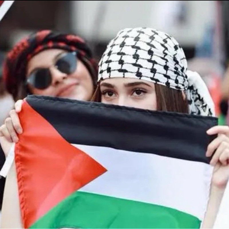 Sorban Almas Arafat Segi 4 - Keffiye Semagh - Keffiye Import Sorban Palestina