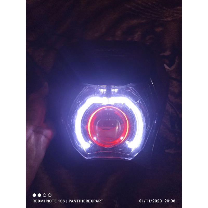 Lampu Depan CRF isi biled