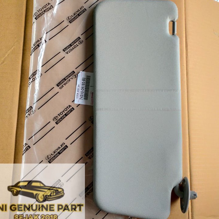 Terlaku SunVisor Sun Visor Toyota Innova 2004-2015 ORIGINAL.