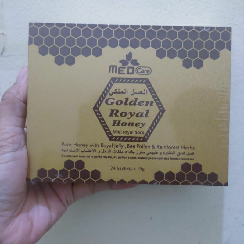 

GOLDEN ROYAL HONEY 24 sachet Original Import Malaysia