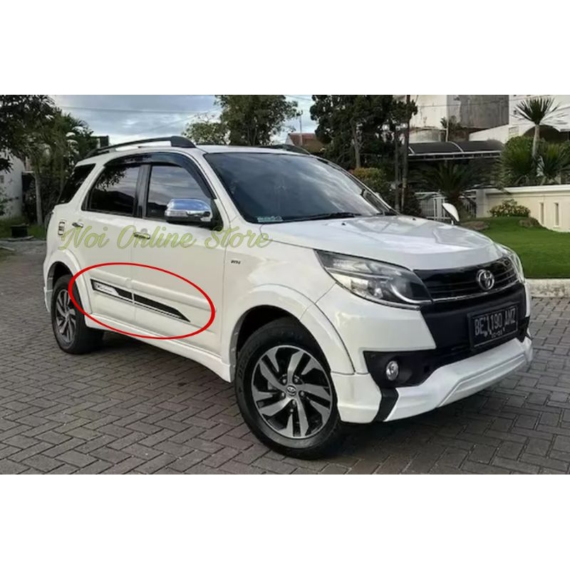 Stiker TRD Sportivo Mobil Toyota Rush