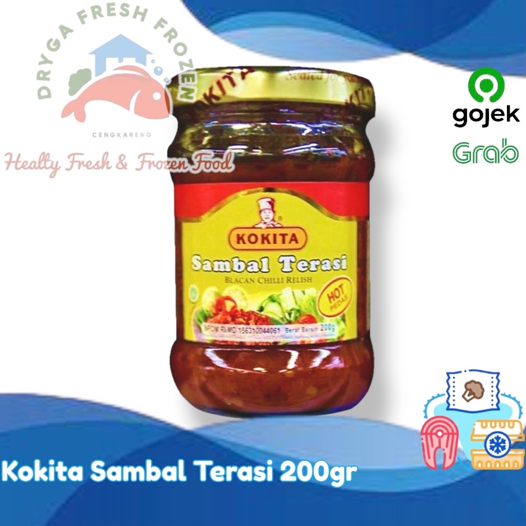 

Kokita Sambal Terasi 200gr Belacan Chili Relish