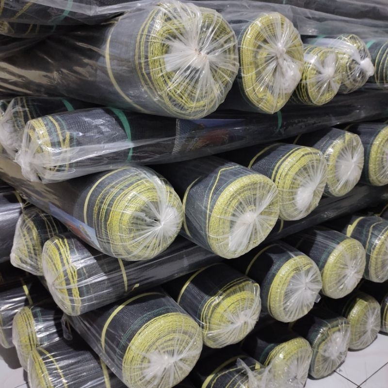 Waring Hitam /Jaring Waring/Jaring Ikan 1 Rol 10 Meter