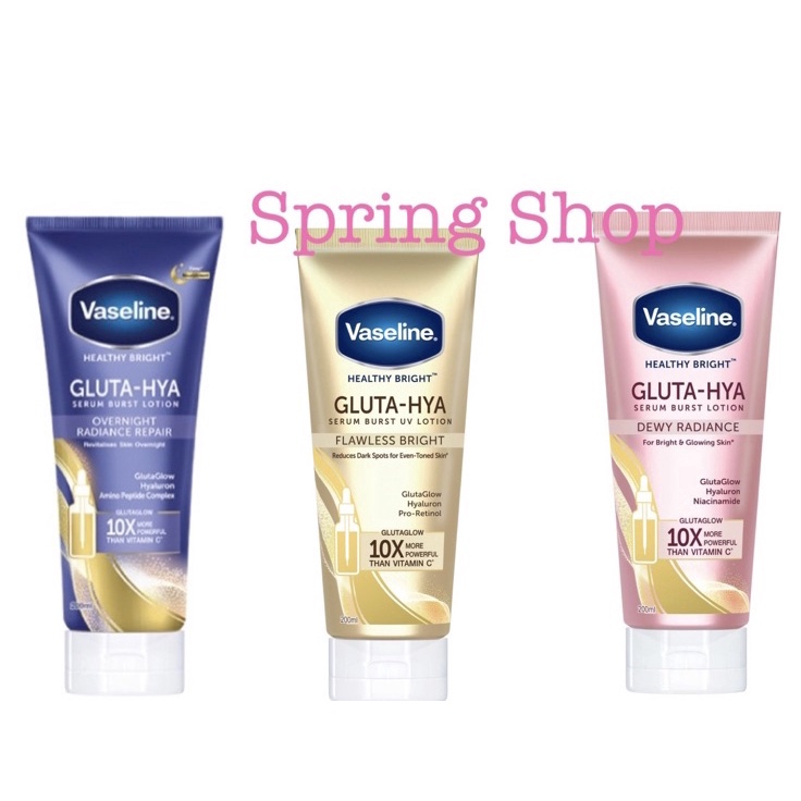 Vaseline Gluta Hya Serum Burst Gluta Vitamin