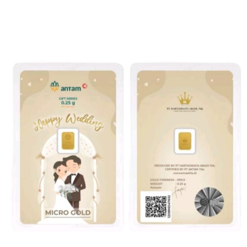 Happy Wedding 0.25g HartaxAntam