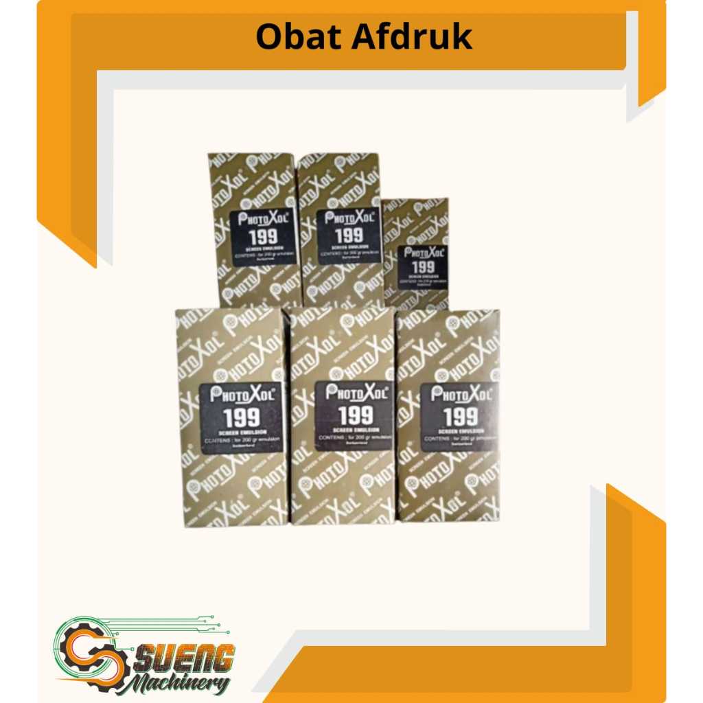 Obat Afdruk Sablon - PHOTOXOL 199 SCREEN EMULSION