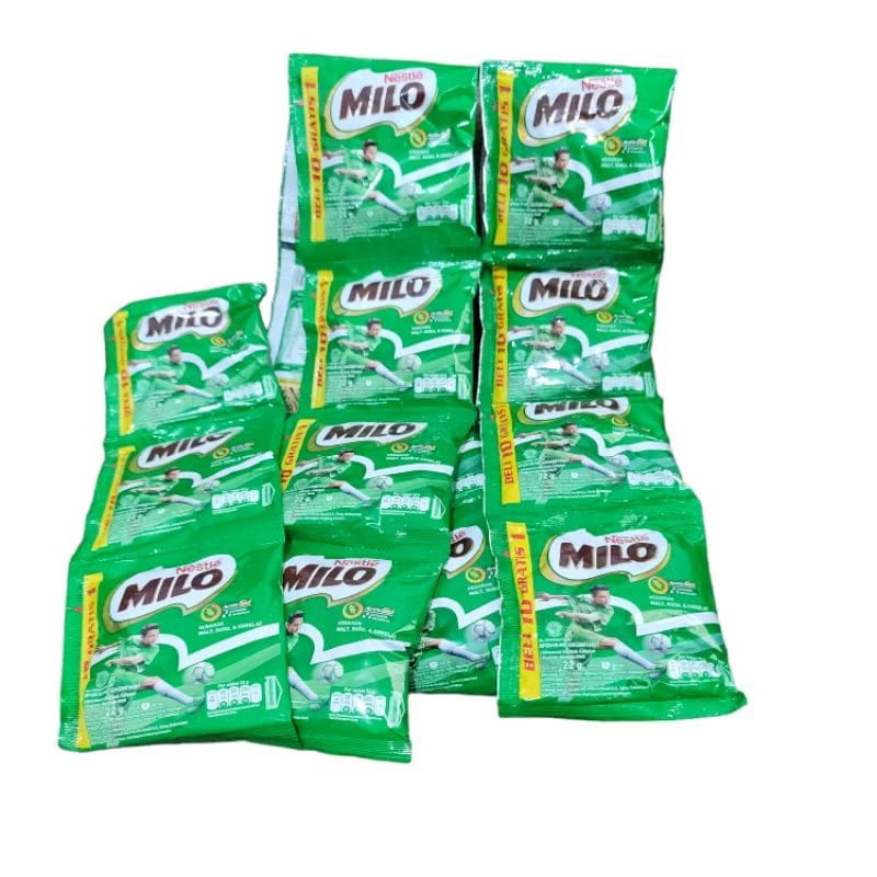 

MILO Renceng 22gr 1 Renceng isi 11 (Beli 10 Gratis 1)