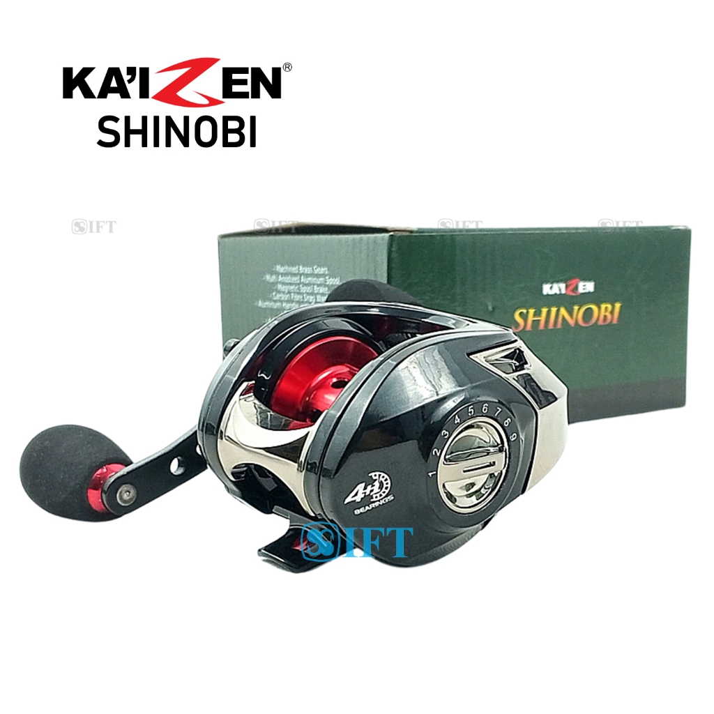 Reel BC KAIZEN SHINOBI | Baitcasting | Left Handle