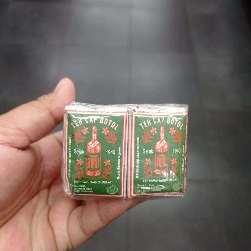 

Teh Cap Botol Teh Hijau Wangi Melati 10x8gr - Daun Teh Hijau - Tea