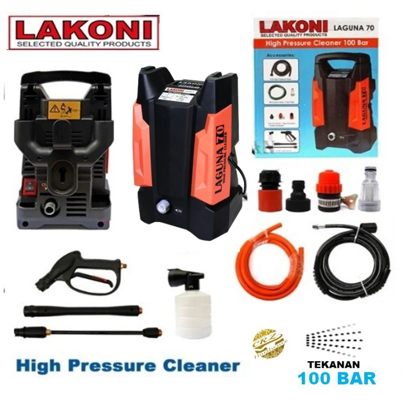 mesin cuci mobil lakoni laguna 70/high pressure cleaner lakoni/mesin semprot/mesin cuci ac