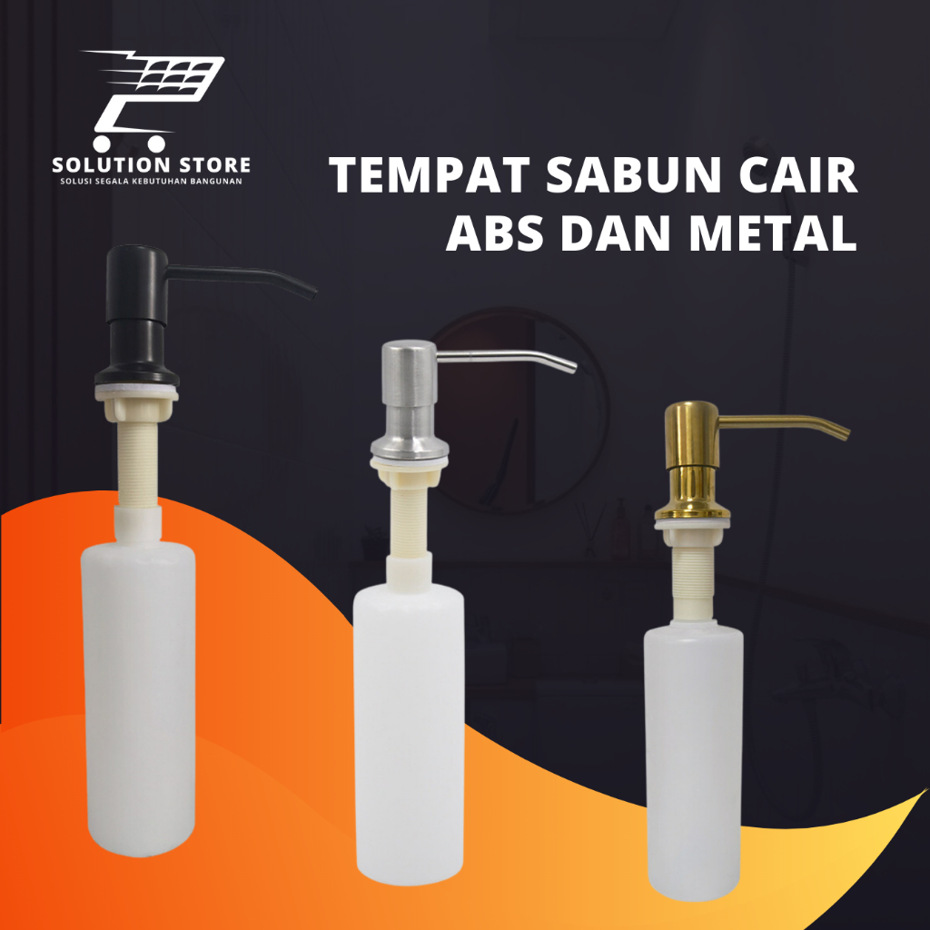 Botol Sabun Cair Wastafel Bak Cuci Piring / Tempat sabun cair cuci tangan