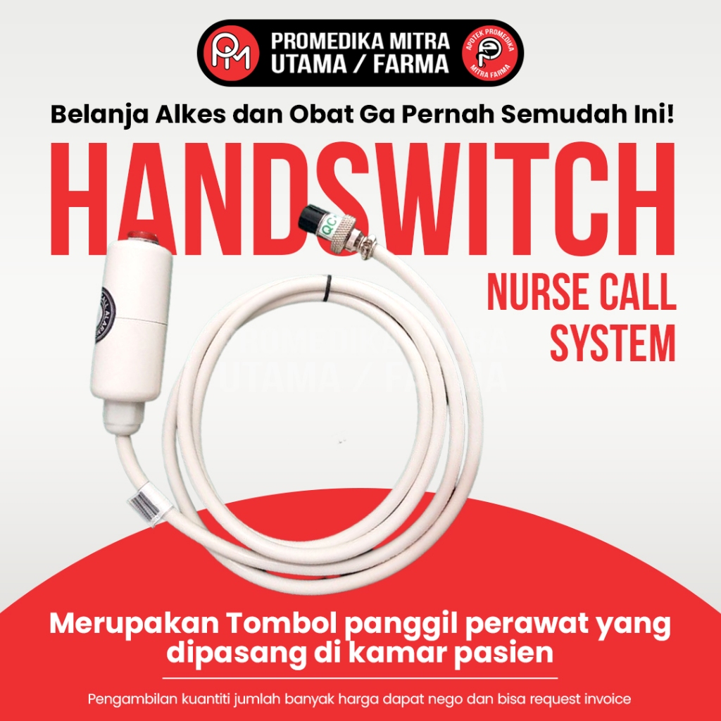 Handswitch Bed Call Untuk Nurse Call