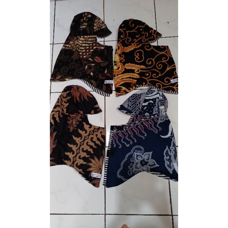 BATIK. topi welder, las, tupung, sebo, kerpus