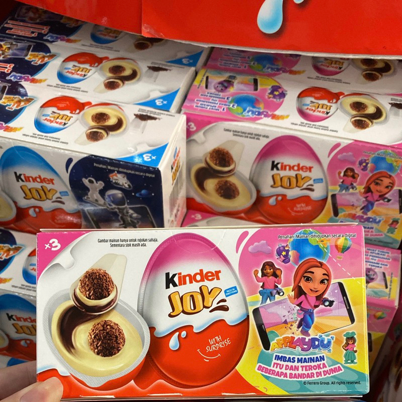 

kinder joy isi 3 pcs