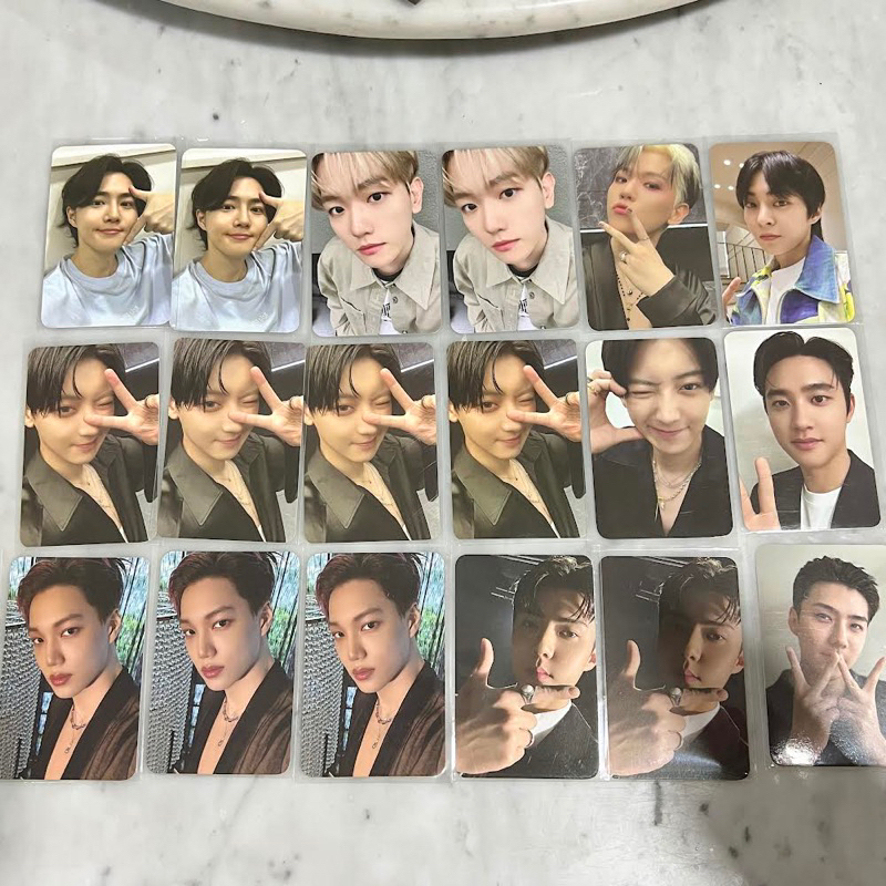 [READY] Official Photocard PC Exist Cream Soda Benefit 100k won BAEKHYUN CHANYEOL SUHO KAI XIUMIN SE
