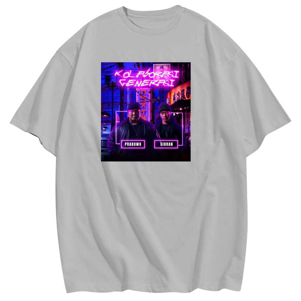 Kaos prabowo gibran Baju prabowo gibran  Kaos prabowo gemoy Kaos All in prabowo  kaos capres 2024  C